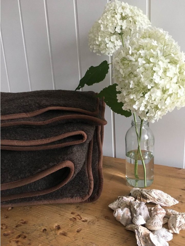 Wohndecke Wolldecke australisches Merino Prestige Kuscheldecke, Hollert Wohndecke Wolldecke australisches Merino Prestige Kuscheldecke, Hollert von Hollert