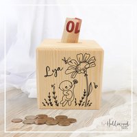 Personalisierte Spardose Otter - Für Mädchen & Jungs Perfektes Geschenk Einzigartige Kinder-Spardose Aus Holz Personalisierte Spardose Otter - Für Mädchen & Jungs Perfektes Geschenk Einzigartige Kinder-Spardose Aus Holz von HolliWoodKids
