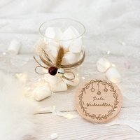 Vorratsglas Weihnachten Mit Holzdeckel Aus Buchenholz, Hochwertige Gravur, Weihnachtlich Verziert, Perfektes Geschenk Zur Adventszeit Vorratsglas Weihnachten Mit Holzdeckel Aus Buchenholz, Hochwertige Gravur, Weihnachtlich Verziert, Perfektes Geschenk Zur Adventszeit von HolliWoodKids