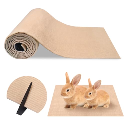 Kratzmatte für Kaninchen, 30 x 200 cm, Kaninchenkratzmatte, schneidbare Krallen und Zahnpflege, Kaninchenmatten für Käfig, Katze, Kleintiere, Bodenkratzmatte, Teppich zum Beißen, Schlafen, Nesting-S1 Kratzmatte für Kaninchen, 30 x 200 cm, Kaninchenkratzmatte, schneidbare Krallen und Zahnpflege, Kaninchenmatten für Käfig, Katze, Kleintiere, Bodenkratzmatte, Teppich zum Beißen, Schlafen, Nesting-S1 von Hollima