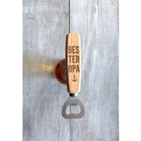 Flaschenöffner Opa Geschenk Bier Öffner von HollyandPaul
