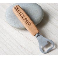 Flaschenöffner Papa Vater Geschenk Bier Öffner von HollyandPaul