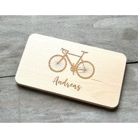 Frühstücksbrettchen Fahrrad Rennrad Mit Namen von HollyandPaul