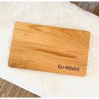 Schneidebrett Aus Eiche Personalisiert Schneidebrett Aus Eiche Personalisiert von HollyandPaul