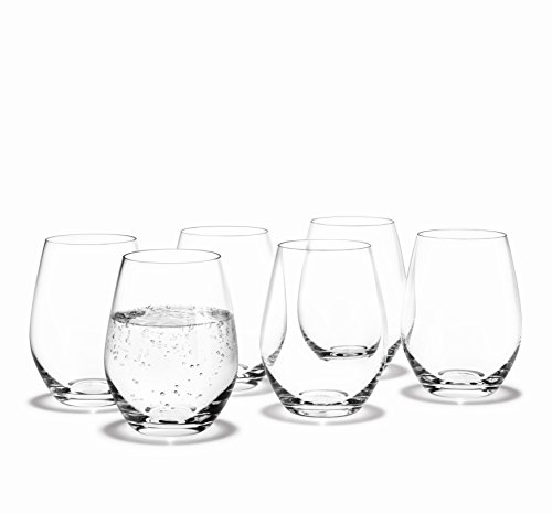 Holmegaard Wasserglas 25 cl 1 Stck. Cabernet Robust klassisches Design, klar von Holmegaard