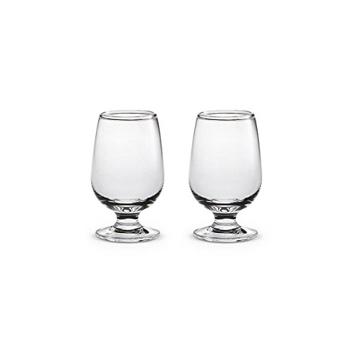 Holmegaard Schnapsglas 5 cl 2 Stck. Det danske Glas mundgeblasenem Glas, klar von Holmegaard