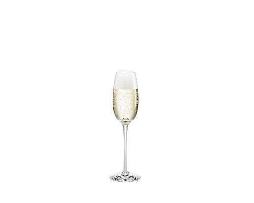 Holmegaard Champagnerglas 21 cl Fontaine aus mundgeblasenem Glas, klar von Holmegaard