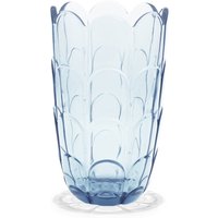 Holmegaard - Lily Vase, H 19 cm, blue iris von Holmegaard