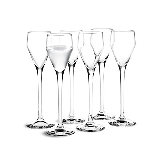 Holmegaard Schnapsglas 5,5 cl 1 Stck. Gläser Perfection kühlen Schnapps, klar von Holmegaard