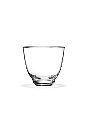Holmegaard Wasserglas 35 cl Flow aus mundgeblasenem Glas für Getränke, klar von Holmegaard