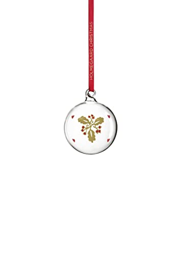 Holmegaard Weihnachtskugel Ann-Sofi Romme Dekoration Mundgeblasen von Holmegaard