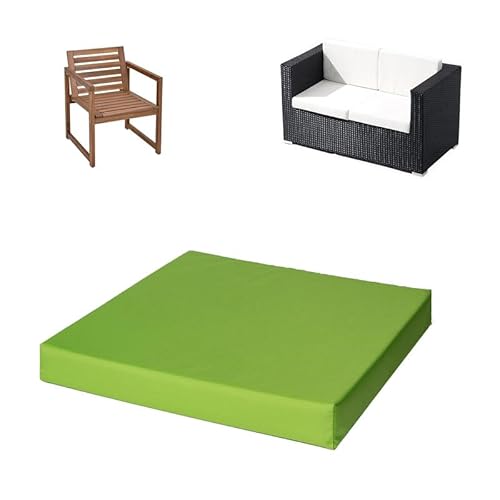 Holomaalahi Dicke 5 cm, Gartenstuhlkissen mit Rückenlehne, 36 x 36 cm, wasserdicht, Stuhlkissen, Sitzpolster aus Schaumstoff für Küche, Esszimmer, Wohnzimmer und Garten, Terrasse, Rattanm Holomaalahi Dicke 5 cm, Gartenstuhlkissen mit Rückenlehne, 36 x 36 cm, wasserdicht, Stuhlkissen, Sitzpolster aus Schaumstoff für Küche, Esszimmer, Wohnzimmer und Garten, Terrasse, Rattanm von Holomaalahi