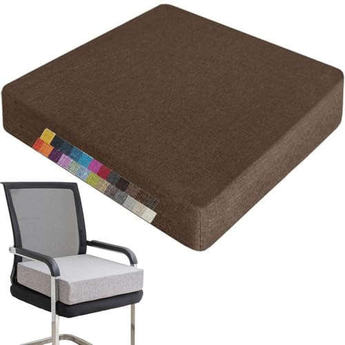 Holomaalahi sitzkissen dick 45x45x10cm Sitzkissen für Indoor & Outdoor Nutzung – waschbar, mit Reißverschluss,rutschfestes Sitzkissen für Gartenstuhl von Holomaalahi