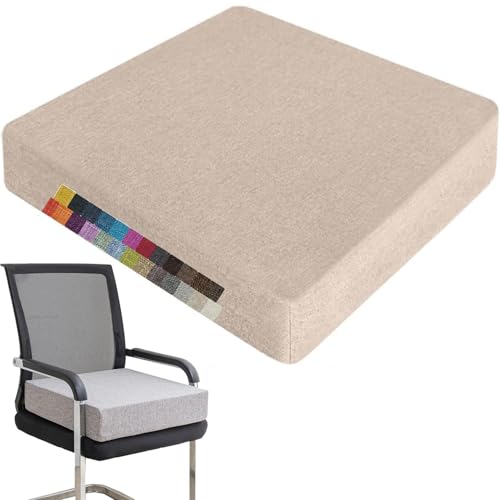Holomaalahi stuhlkissen Outdoor 45x45x15cm Sitzkissen für Indoor & Outdoor Nutzung – waschbar, mit Reißverschluss,rutschfestes Sitzkissen für Gartenstuhl von Holomaalahi