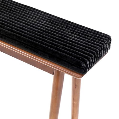 Stuhlsitzkissen, 120 x 45 x 3 cm, flauschiges, zotteliges Stuhlsitzpolster, weiches, rutschfestes Sitzkissen aus Plüsch, Kunstfell, Schaffell, seidiges Sitzkissen für drinnen und draußen, Ga Stuhlsitzkissen, 120 x 45 x 3 cm, flauschiges, zotteliges Stuhlsitzpolster, weiches, rutschfestes Sitzkissen aus Plüsch, Kunstfell, Schaffell, seidiges Sitzkissen für drinnen und draußen, Ga von Holomaalahi