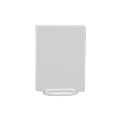 Holst Porzellan ACS 105 Porzellantafel Schild mit Fuß, 2-teilig, weiß, 10.5 x 6.5 x 8 cm von Holst Porzellan