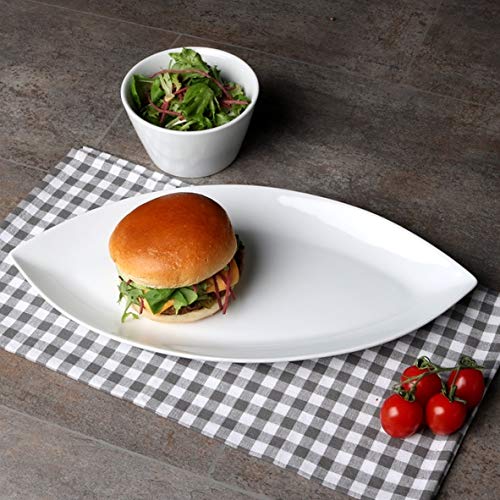 Platte oval 40 x 20 cm ''Bateau'' von Holst Porzellan