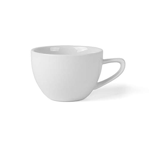 Holst Porzellan CF 004 Porzellan Kaffee/Cappuccinotasse ConForm 0,24 l, weiß, 12.3 x 9.5 x 6.3 cm, 6 Einheiten von Holst Porzellan