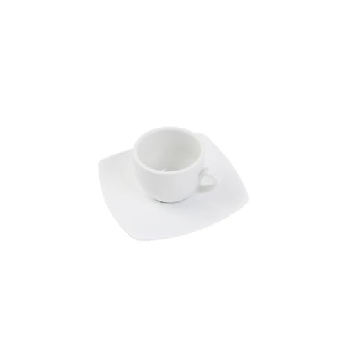 Holst Porzellan CL 001 FD 2-tlg. Porzellan Espresso-Set 100 ml Fine Dining Weiß 2 Sets von Holst Porzellan