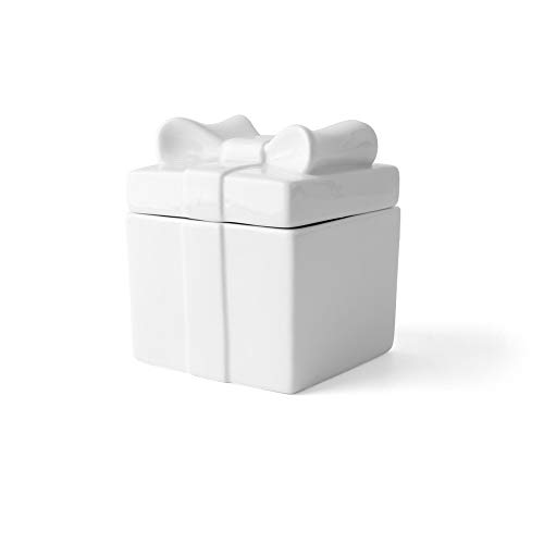 Holst Porzellan GD 010 Geschenkdose Päckchen, weiß, 10 x 10 x 12 cm 2 Stück Holst Porzellan GD 010 Geschenkdose Päckchen, weiß, 10 x 10 x 12 cm 2 Stück von Holst Porzellan
