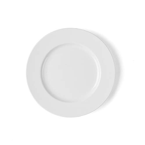 Holst Porzellan HA 021 Porzellan Teller flach 21 cm Harmony, weiß, 21 x 21 x 1.5 cm, 6 Einheiten von Holst Porzellan