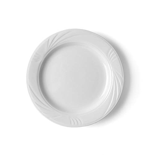 Alumina Teller flach 19 cm Reliefform ''Lubin'' Alumina Teller flach 19 cm Reliefform ''Lubin'' von Holst Porzellan