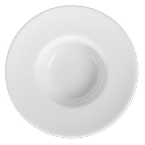 Holst Porzellan PBG 10 Porzellan Teller tief 10 cm Elegance, weiß, 10 x 10 x 2.5 cm 0,10 l, 6 Stück von Holst Porzellan