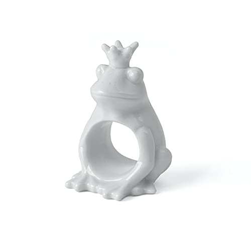 Porzellan-Serviettenring Frosch 6,0 cm (**) von Holst Porzellan