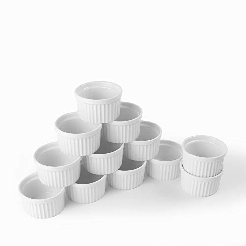 Holst Porzellan Pack Cupcakes & Muffins Ofenform 10 cm, RA 2038 FA1, Weiss von Holst Porzellan