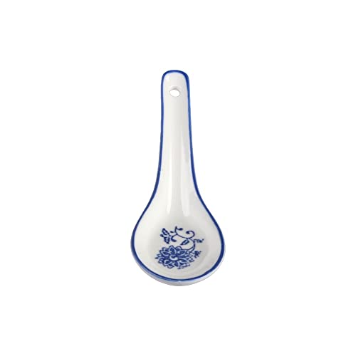 Holst Porzellan QHC 303 Chinalöffel 13 x 4 cm "Qing Hua Ci", weiß/blau, 12.5 x 4 x 4.5 cm, 12 Einheiten Holst Porzellan QHC 303 Chinalöffel 13 x 4 cm "Qing Hua Ci", weiß/blau, 12.5 x 4 x 4.5 cm, 12 Einheiten von Holst Porzellan