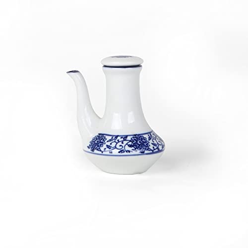 Holst Porzellan QHC 304 Saucenkännchen 10 cm Qing Hua Ci, weiß/blau, 9 x 7.5 x 10 cm, 4 Einheiten von Holst Porzellan