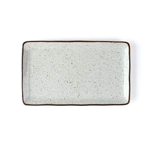 Holst Porzellan RT 127 PACK 6 Porzellan Dessertplatten 27 x 16 cm ''Re-Active Arena'', beige, 27 x 16 x 2 cm, 6 Einheiten von Holst Porzellan