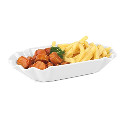 Holst Porzellan SL 117 Pommesschale 25 cm Pappoptik Snack Line, weiß, 25 x 13.5 x 4.5 cm Holst Porzellan SL 117 Pommesschale 25 cm Pappoptik Snack Line, weiß, 25 x 13.5 x 4.5 cm von Holst Porzellan