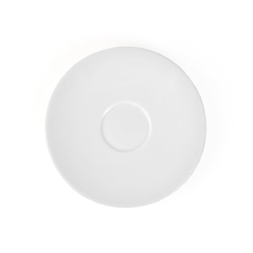 Holst Porzellan TT 102 Porzellan Tee-Untere 15,5 cm Westminster Weiß 15,5 x 15,5 x 2,4 cm 6 Stück von Holst Porzellan