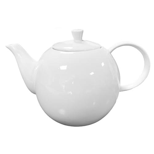 Holst Porzellan TT 120 Porzellan Teekanne 1,2 l Westminster Weiß 23,5 x 14 x 14 cm 1 Stück von Holst Porzellan