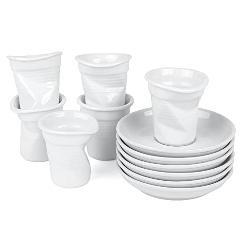 Holst Porzellan UTA 112 Espressotassen Set 12-tlg. Knickbecher, Porzellan, für 6 Personen Holst Porzellan UTA 112 Espressotassen Set 12-tlg. Knickbecher, Porzellan, für 6 Personen von Holst Porzellan