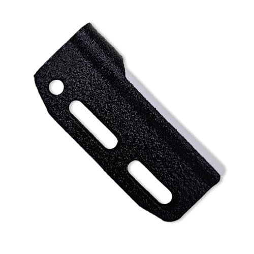 Universal-Keramikschleifstab-Halterung inklusive Keramikschleifstab für Kydexscheiden, 8mm Keramikstab mit 60mm Länge, Survival, Outdoor, Bushcraft, Designed by Reini Rossmann (black) von Holster4