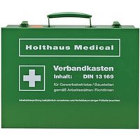 Verbandkasten Nr.63169, DIN 13169-E, grün von Holthaus Medical