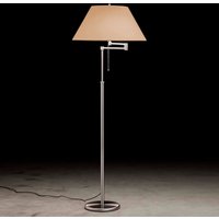 Holtkötter Leuchten 2541 Stehleuchte Nickel matt, Chintz Sand von Holtkötter Leuchten