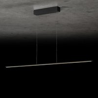 Holtkötter Leuchten Epsilon RR LED Pendelleuchte, Länge: 163 cm schwarz von Holtkötter Leuchten