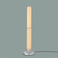 Holtkötter Leuchten Fidelio LED Stehleuchte Aluminium matt, Opalglas / Cristallux von Holtkötter Leuchten