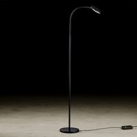 Holtkötter Leuchten Flex S LED Stehleuchte schwarz / schwarz von Holtkötter Leuchten