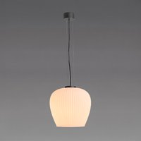 Holtkötter Leuchten Liv Pendelleuchte schwarz / Opalglas von Holtkötter Leuchten