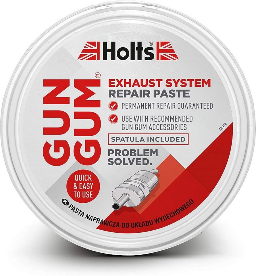 Holts Reparaturmasse Holts Gun Gum Auspuff Schalldämpfer Reparatur Paste Dichtmasse, 200g asbestfrei von Holts