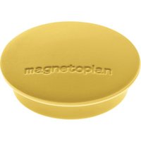 Magnetoplan Magnet Discofix Junior, 10 Stück, gelb von HOLTZ