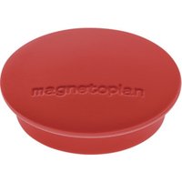 Magnetoplan Magnet Discofix Junior, 10 Stück, rot von HOLTZ