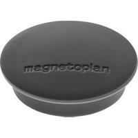 Magnetoplan Magnet Discofix Junior, 10 Stück, schwarz von HOLTZ