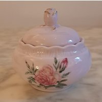 Hutschenreuther Porcelaine Rose Kleine Zuckerdose Hutschenreuther Porcelaine Rose Kleine Zuckerdose von Holunderhof
