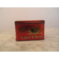 Vintage Blechbüchse Eggers Sahne-Toffe von Holunderhof