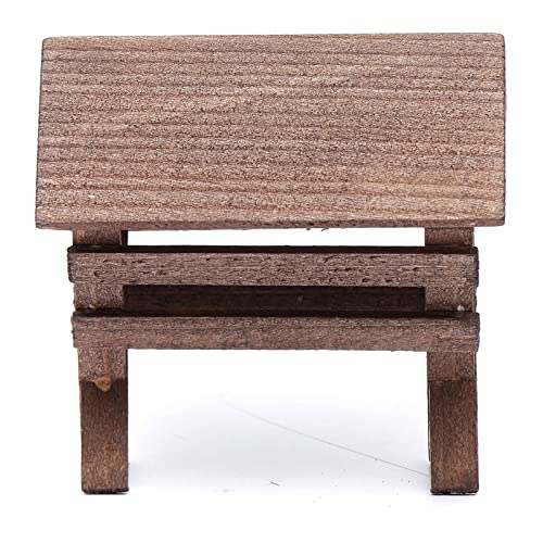 Futterkrippe aus Holz 8x6,5x8 cm für Krippe von Holyart